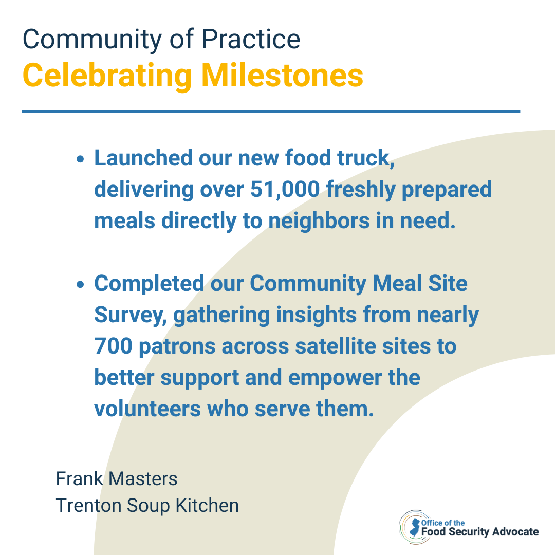 Community of Practice quote by Frank Masters